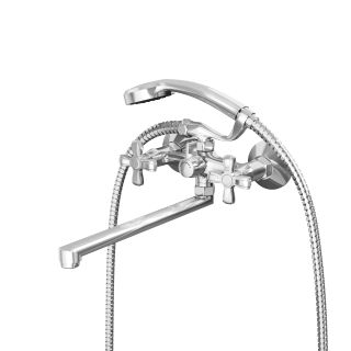 Смеситель для ванны с длинным поворотным изливом RUSH Bianki (BI7650-51)